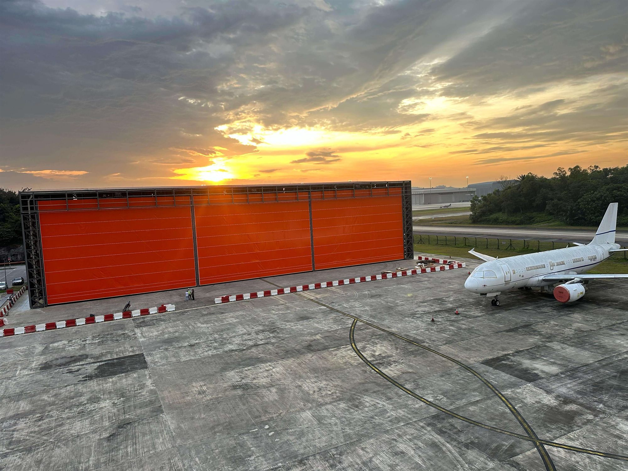 Aircraft hangar doors project 2
