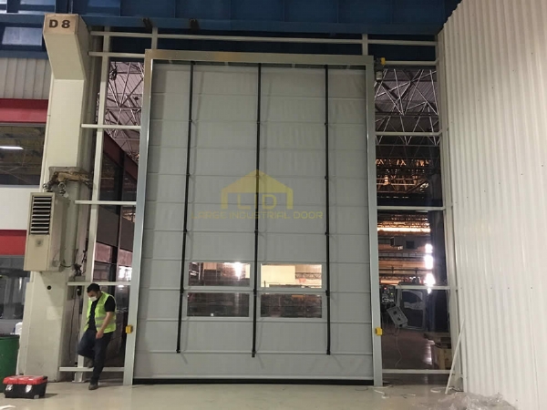 High speed folding doors project 7