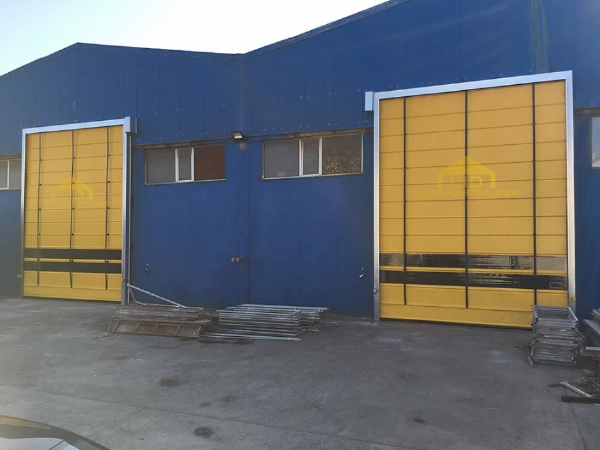 High speed folding doors project 8