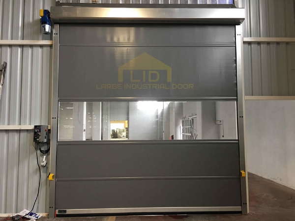 High speed rolling doors project 3
