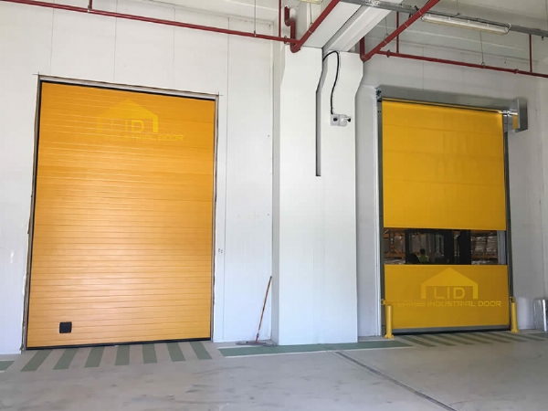 High speed rolling doors project 6