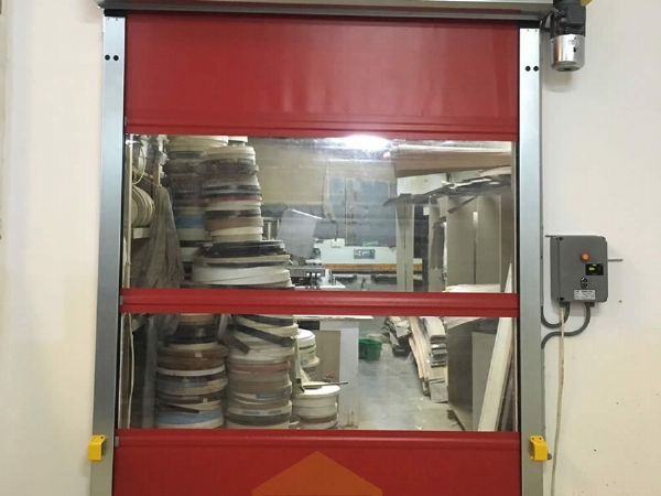High speed rolling doors project 9