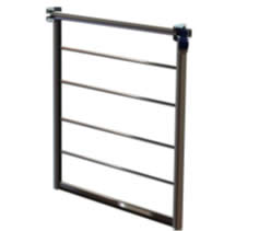 High Speed PVC Fabric Rolling Doors - Metal profile