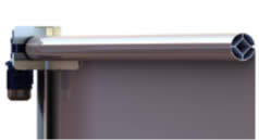 High Speed PVC Fabric Rolling Doors - Shaft